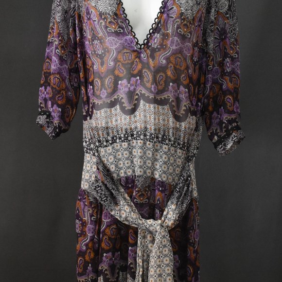 🤗304-UR Powerful ❤️~Boho Romance Dress - Picture 3 of 5